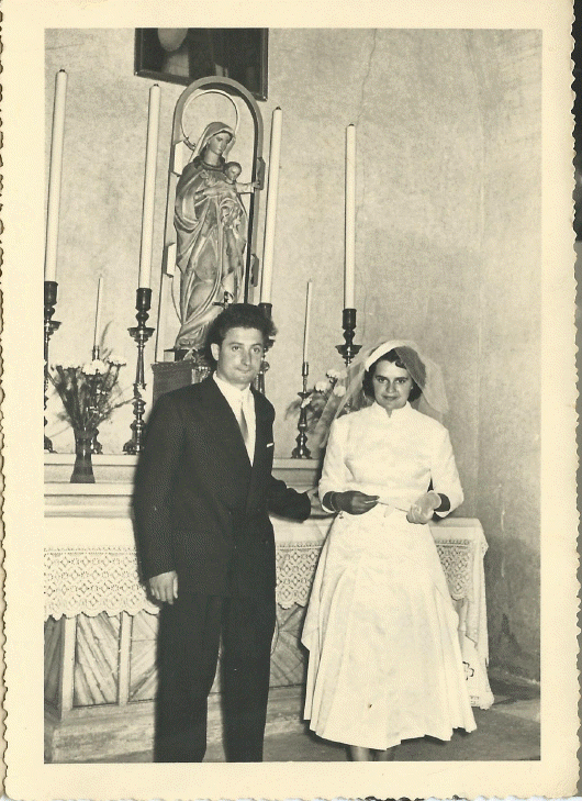 papa e mamma matrimonio